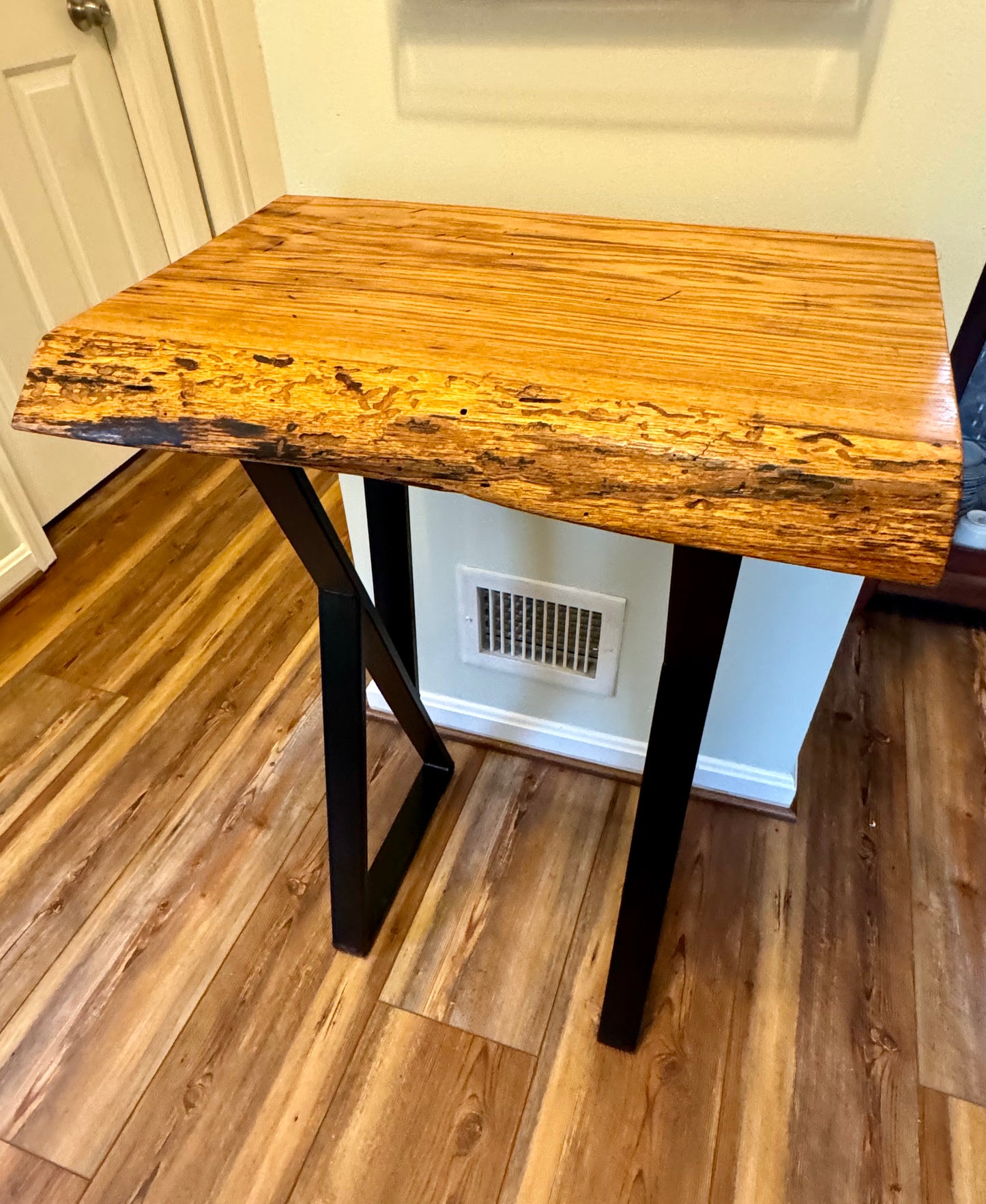Foyer Table-white oak 24”L x 16”W x 34”H