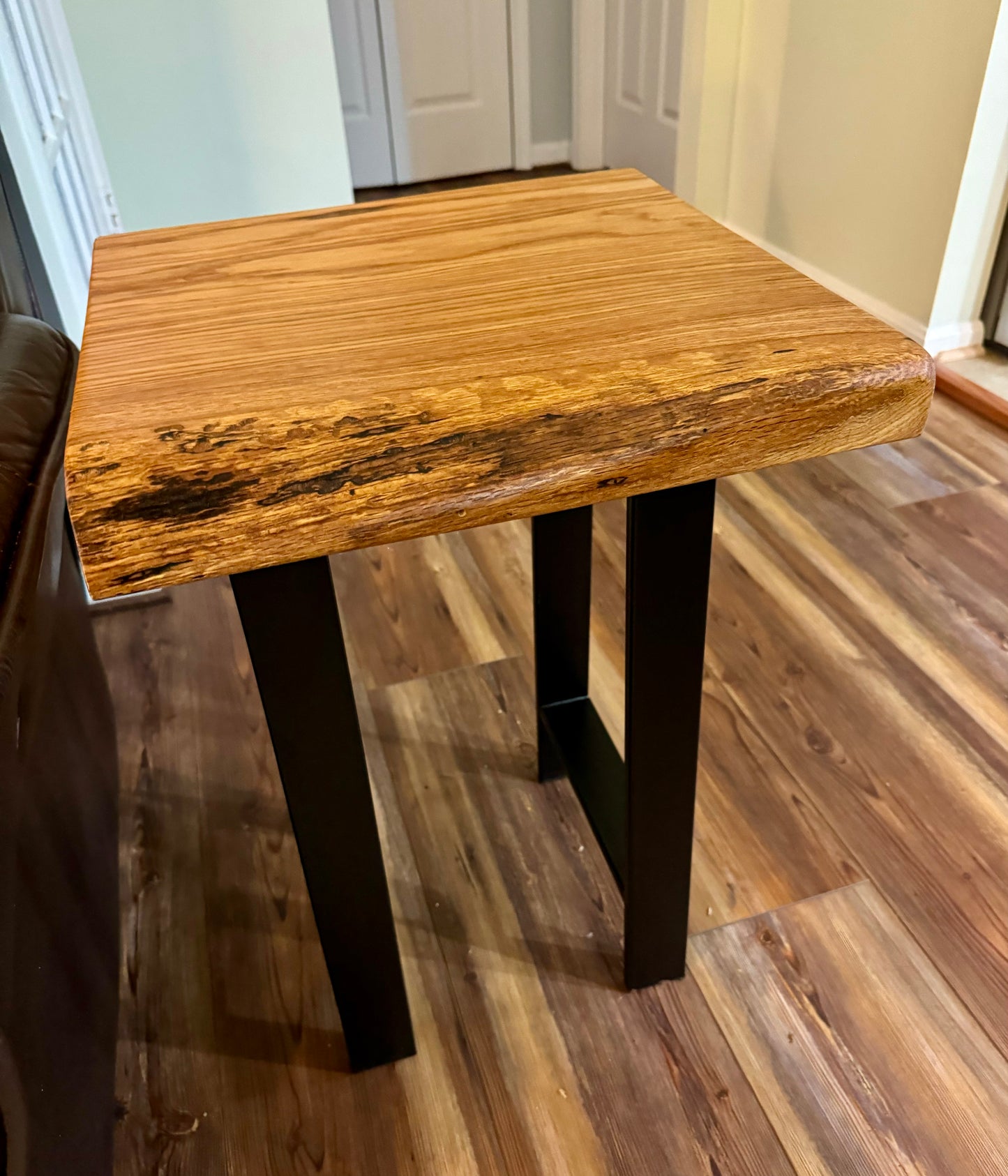 End Table-White Oak 17”L x 16.5”W x 26”H