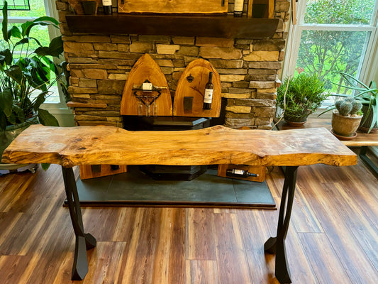 Ambrosia Maple Sofa Table 76”L x 17”W x 36”H